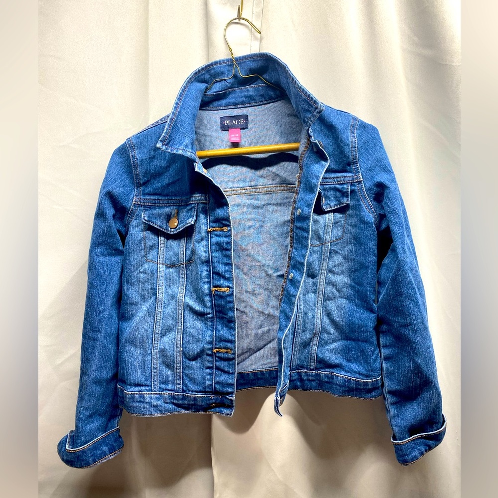Children’s Place Denim Jacket Girls Sz XL/14